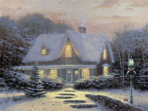 Thomas Kinkade Christmas - Christmas Photo (40841938) - Fanpop