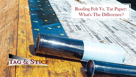 The Difference Between Roofing Felt Vs. Tar Paper In Roof Repair