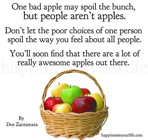 Quotes about Bad Apple