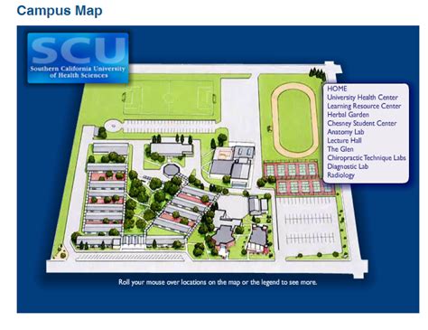 Map and Directions » Southern California University Health Sciences