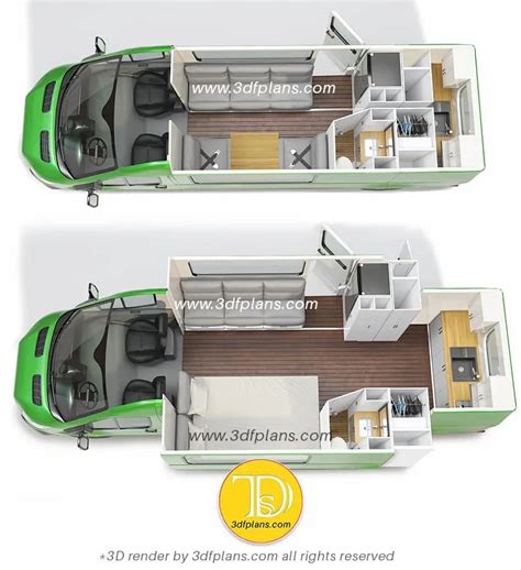 Ford Transit Camper Van Layouts