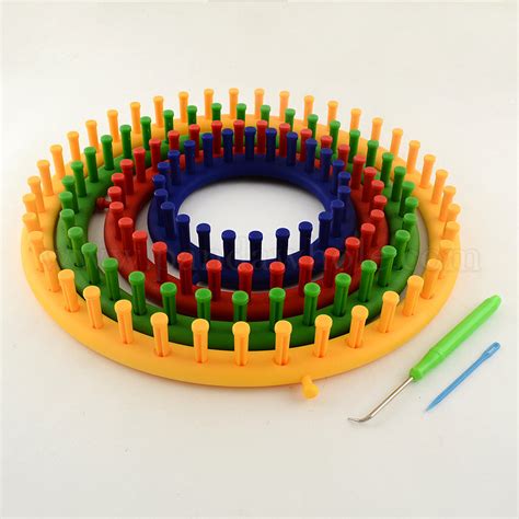 China Factory Plastic Spool Knitting Loom for Yarn Cord Knitter, 310x310x50mm, 6pcs/set ...