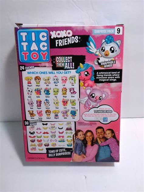 Tic Tac Toy XOXO Friends Surprise Pack Addy Maya YouTube Blind Boxes New | eBay