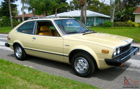 1979 Honda civic cvcc specs