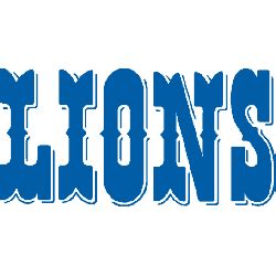 Detroit Lions Wordmark Logo | SPORTS LOGO HISTORY