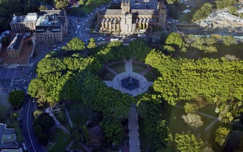 Hyde Park in Sydney, Australia in 1998. Photography by David E. Nelson ...