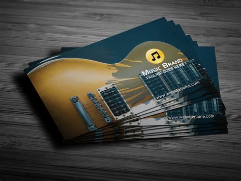 Business Card for Musician on Behance