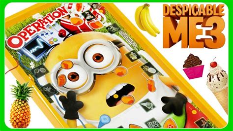 Despicable Me 3 Operation Game! NEW Hasbro Toys! Despicable Me 3 Game with Minions! - YouTube