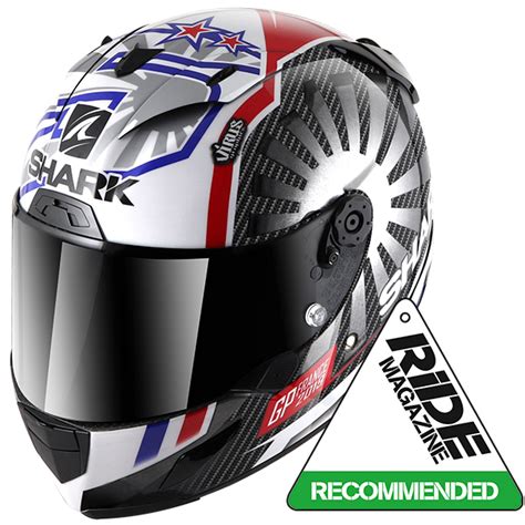 SHARK Race R PRO Carbon Zarco DUR + FREE Dark Race Visor - Module Moto