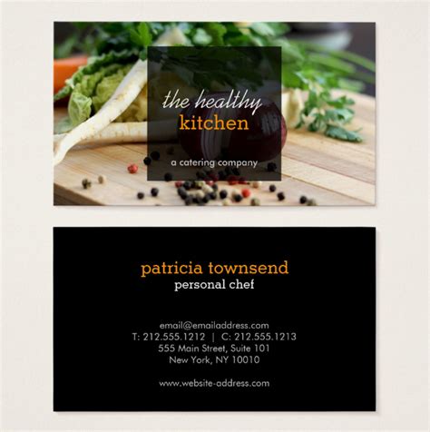 Catering Business Cards Templates Free Download - prntbl ...