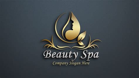 Free Beauty&Spa Logo Design PSD – GraphicsFamily