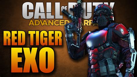 Advanced Warfare: RED TIGER Exo Suit! (Multiplayer Character ...