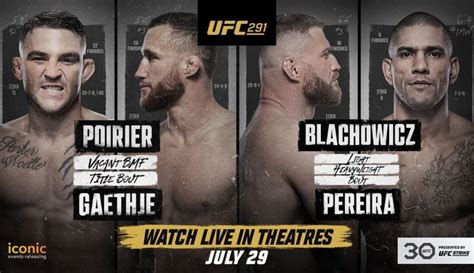 UFC 291: Poirier vs Gaethje 2 - Fight card, start times & how to watch