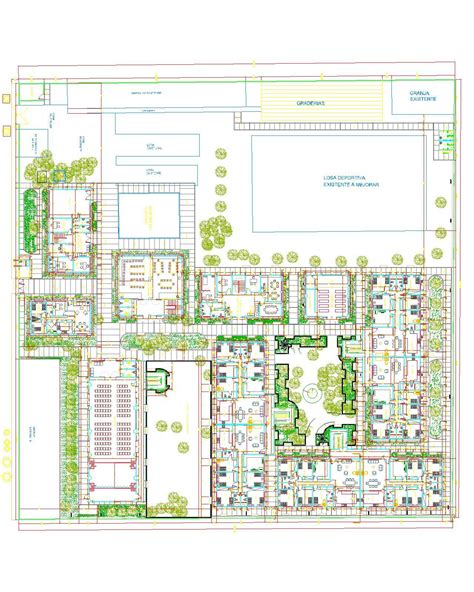 Children's Shelter, Children's Village, Orphanage 2D DWG Plan for AutoCAD • DesignsCAD