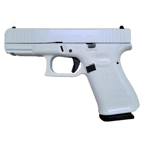 Glock 19 9mm Luger 4in Guncandy White Pegasus Cerakote Pistol - 15+1 Rounds | Sportsman's Warehouse