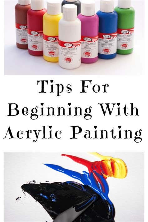 16 Tips For Beginning With Acrylic Painting | Acrylic painting tips, Step by step painting ...