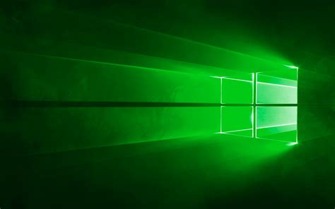 Windows 10 Green Wallpaper - WallpaperSafari