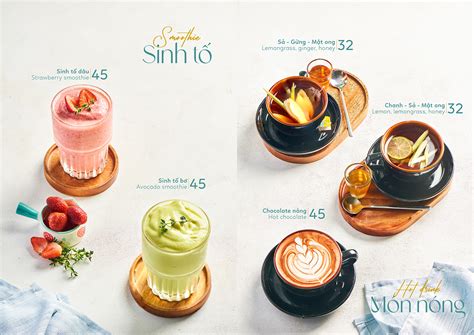 Lá Coffee's Menu Book on Behance