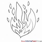 Fire Coloring Sheets Download Free sketch template