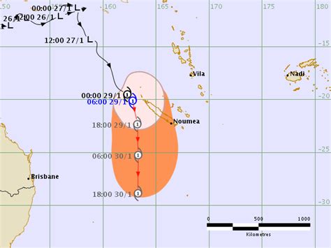 Tropical Cyclone “Fehi” forms near New Caledonia, heading toward New ...