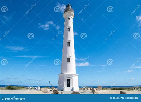 California Lighthouse, Aruba Stock Photo - Image of famous, national ...