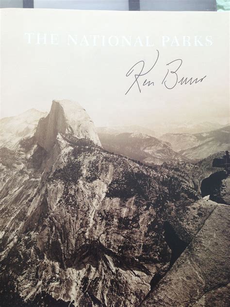 Ken Burns National Parks | National parks, Best novels, Autographed book