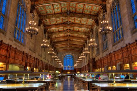 The Reading Room at the University of Michigan Law Library. #umich ...