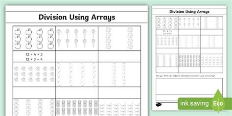 Division Using Arrays (teacher made)