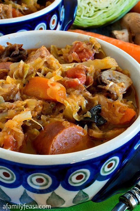 Bigos (Polish Hunter’s Stew) - A Family Feast®
