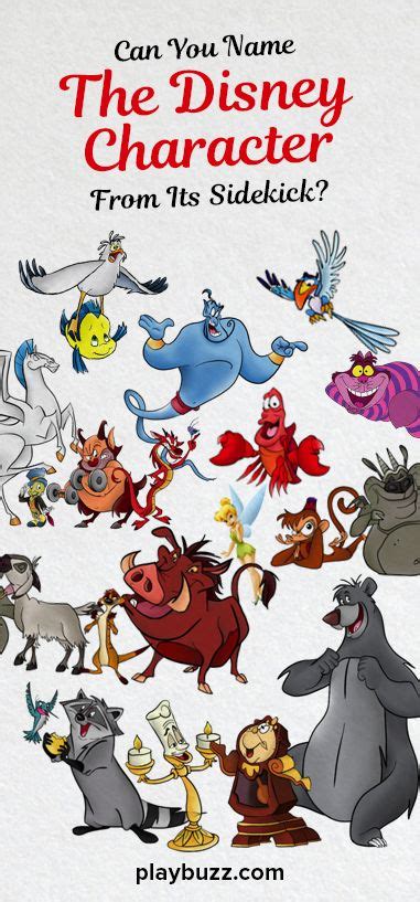 Can You Name The Disney Character From Its Sidekick? | Disney quiz, Disney quizzes, Disney friends