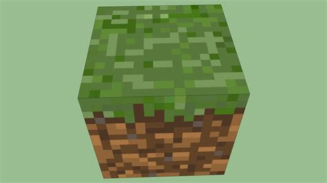 Minecraft Grass Block | 3D Warehouse