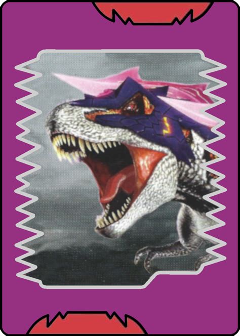 Dinosaur King Carnotaurus Armor Card