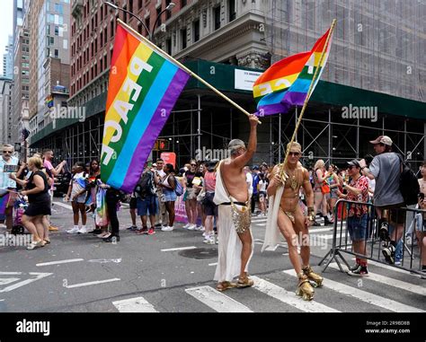 New York, New York, USA. 25th June, 2023. The 2023 NY Pride Parade ...