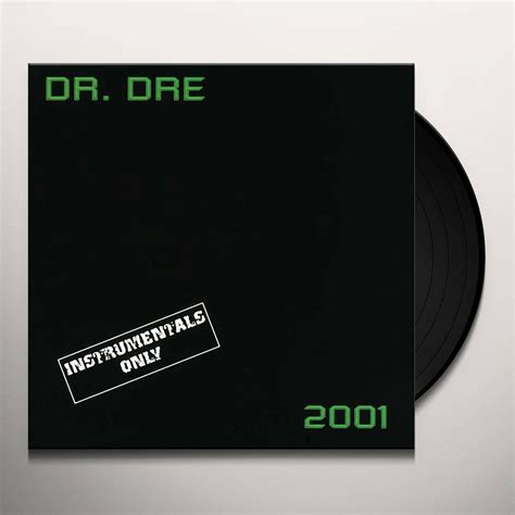 Dr Dre 2001 INSTRUMENTAL Vinyl Record