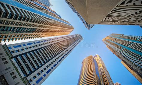 Windows of Skyscraper Business Office, Corporate Building Stock Image ...