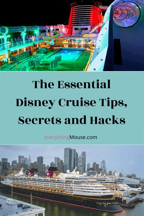 107 Disney Cruise Tips and Hacks You Have to Know Before You Sail 2024 ...