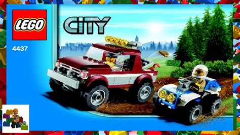 LEGO instructions - City - Forest Police - 4437 - Police Pursuit - YouTube