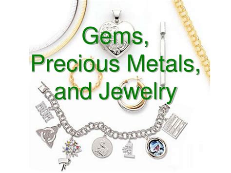 PPT - Gems, Precious Metals, and Jewelry PowerPoint Presentation, free ...