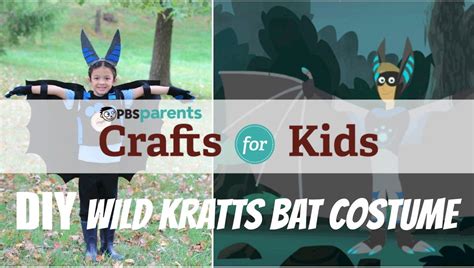 No-Sew Wild Kratts Bat Costume | WETA