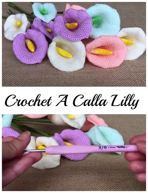 Crochet A Calla Lily - Pretty Ideas