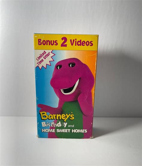 Barneys Birthday and Home Sweet Home on VHS | Etsy