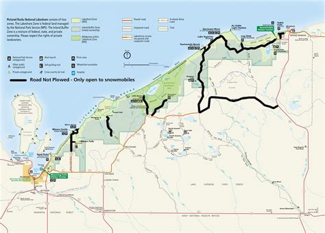 Winter Road Closures - Pictured Rocks National Lakeshore (U.S. National ...