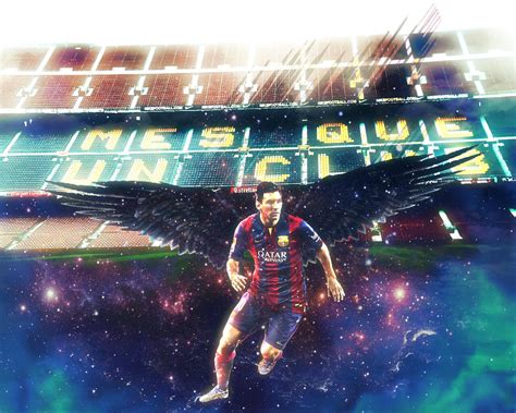 Messi - Camp Nou by Leo10thebest on DeviantArt