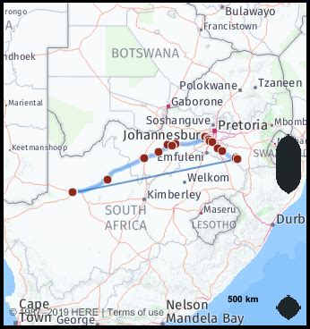 What is the driving distance from Upington South Africa to Darling South Africa? Google Maps ...