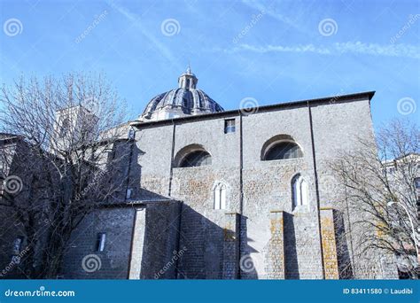 Montefiascone cathedral stock photo. Image of tourism - 83411580