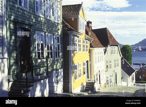 GAMLE BERGEN MUSEUM SANDVIKEN BERGEN HORDALAND NORWAY Stock Photo - Alamy