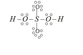 Draw Lewis Structure For H2so4 - Drawing Easy