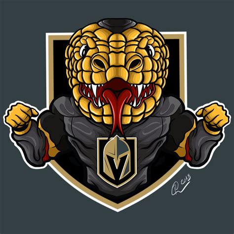 Vegas Golden Knights Mascot :: Behance