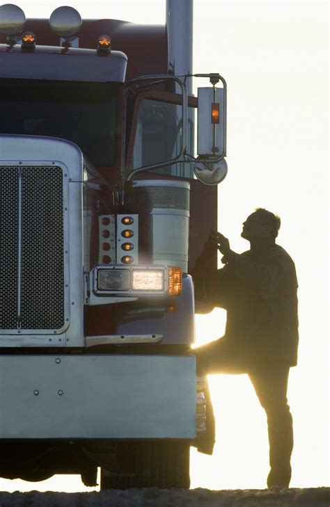 Truck Driver Silhouette • Economic Development Corporation of Wayne ...