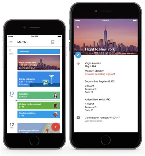 Google Calendar for iPhone gets 7-day week view, interactive ...